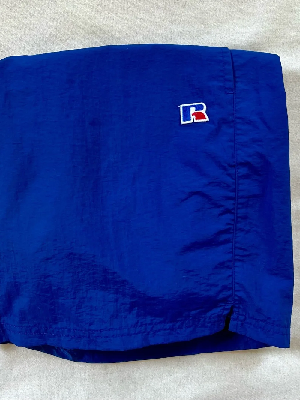 Russell Athletic Nylon Shorts Blue\White Size M